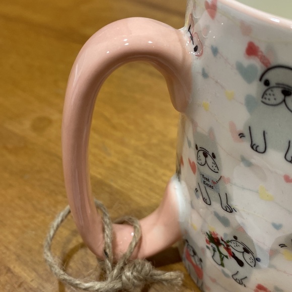 NWT. Large, Bella, 20oz., “Frenchie”, ceramic mug. - Picture 7 of 11